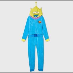 SIZE XS WOMEN DISNEY TOY STORY ALIEN COSTUME/ PJ’S